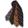 100% Polyester Wet Dye Tie